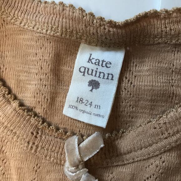 Kate Quinn 100% Organic Cotton Pointelle Romper 18-24M - Picture 5 of 5